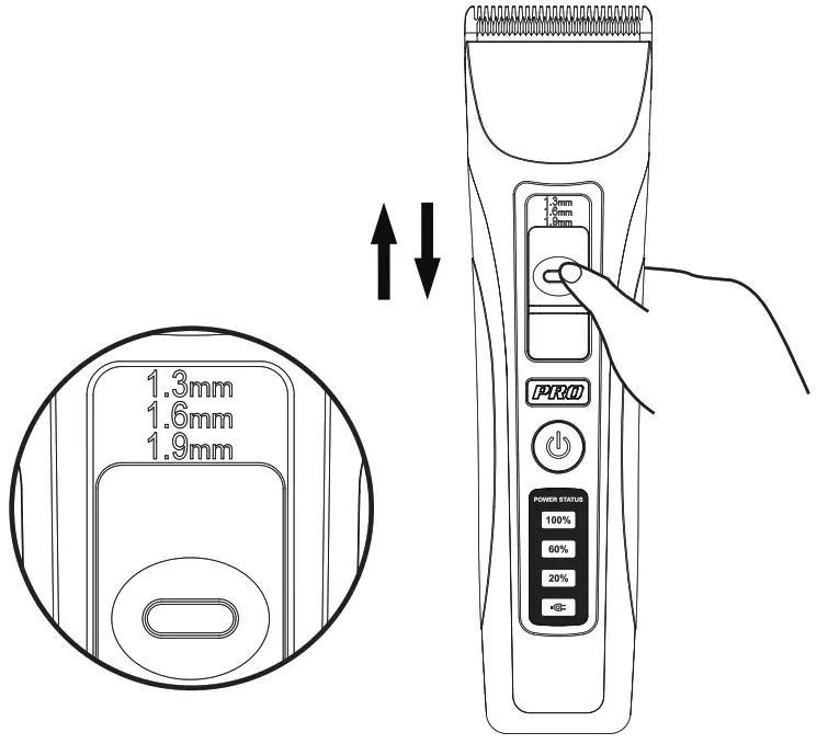 PATPET 930 Dog Grooming Clipper - BELED