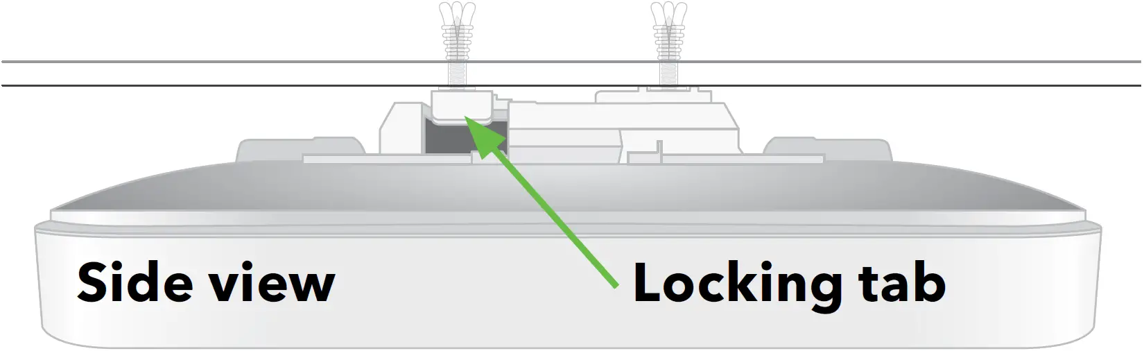 Mount to a Solid Ceiling 04