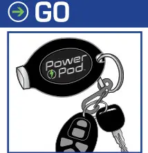 OnTel Power Pod Portable Phone Charger-go