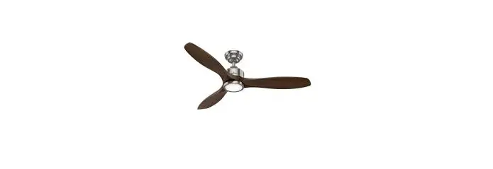Hunter 50789 Melbourne 52 Inch Brushed Nickel 3 Blade Ceiling Fan Installation Guide