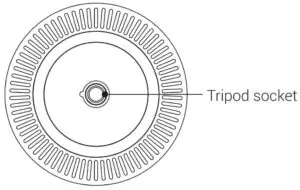 Bottom View of Nebula Capsule Max