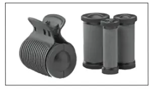 CONAIR CHV27 Xtreme Instant Heat 20 Ceramic Flocked Roller in 4 Sizes - ROLLERS