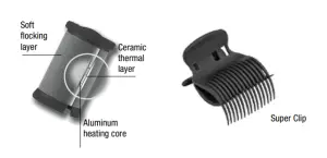 CONAIR CHV27 Xtreme Instant Heat 20 Ceramic Flocked Roller in 4 Sizes - overview