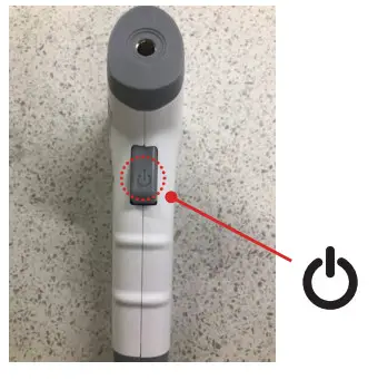 TP500 27125 Contec Infrared Thermometer- Step 1