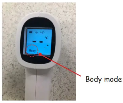 TP500 27125 Contec Infrared Thermometer- Step 2