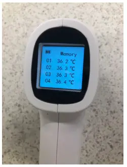 TP500 27125 Contec Infrared Thermometer- Step 5