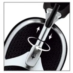 MEZE Audio Elite Isodynamic Hybrid Array Headphone- easy earcup