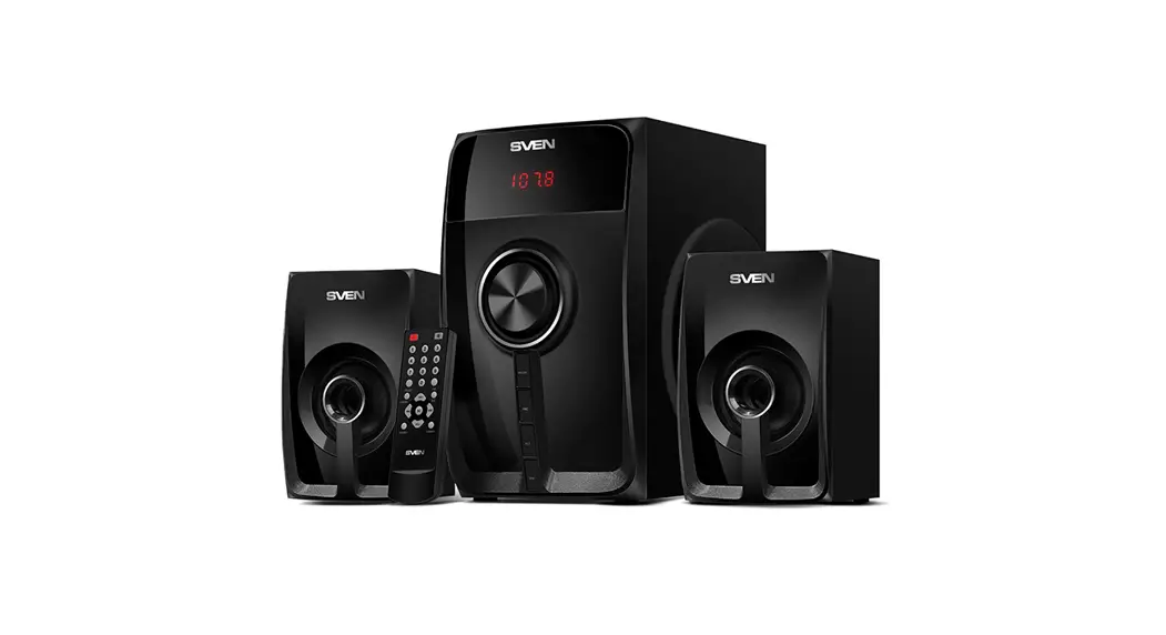 Sven Ms-315 2.1 Multimedia Speaker System With Bluetooth Instruction Manual