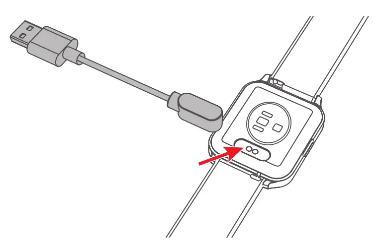 Letsfit IW1 Lite Smart Watch - Charging