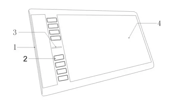 UGEE M708 Wireless Graphic Drawing Tablet fig1