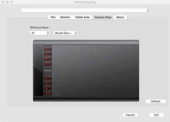 UGEE M708 Wireless Graphic Drawing Tablet fig25