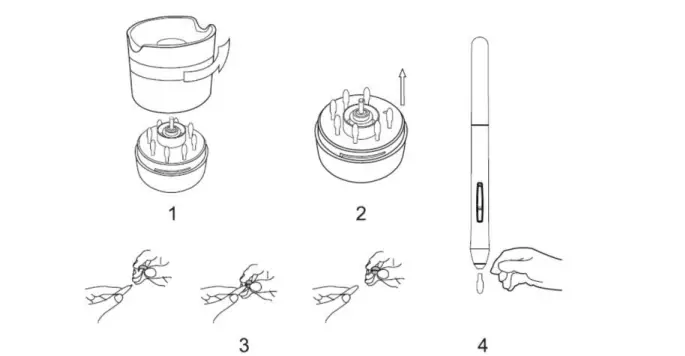 UGEE M708 Wireless Graphic Drawing Tablet fig4