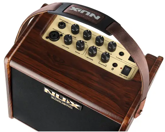 NUX AC 25 Portable Battery Operated Acoustic Amp-