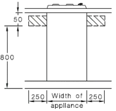 bellini BDG604G Glass Top Surface Built in Gas Cooktop - Fig 10