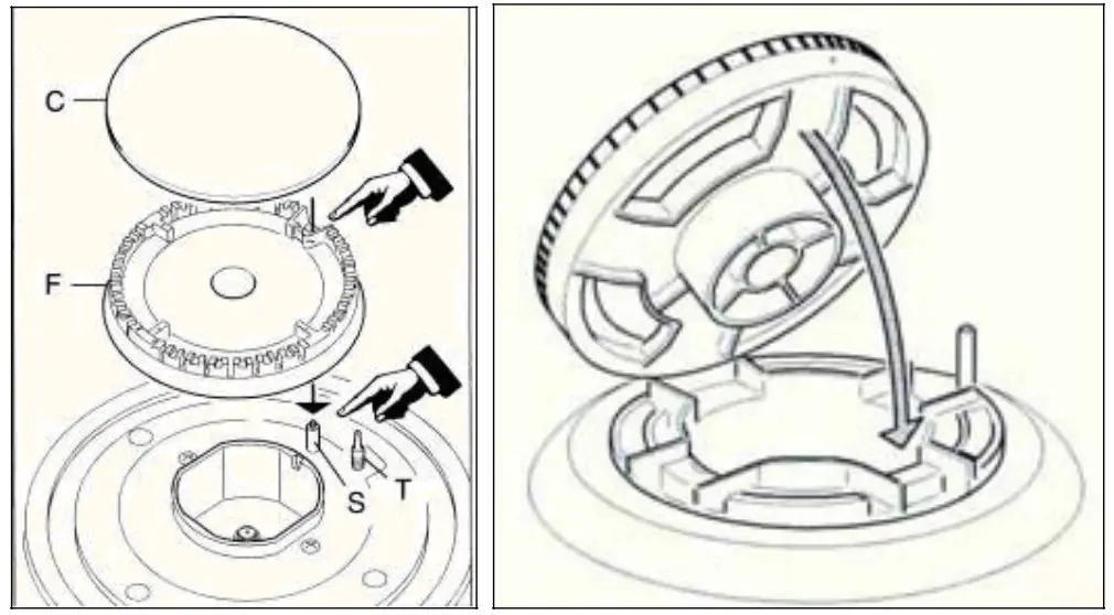 bellini BDG604G Glass Top Surface Built in Gas Cooktop - Fig 7