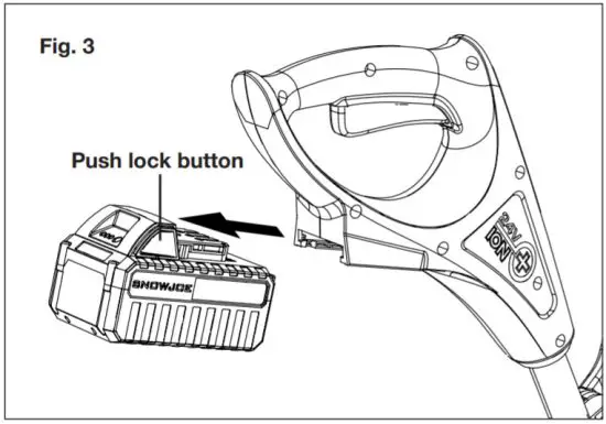 SNOWJOE 24V SS10 XR Cordless Snow Shovel 24V MAX 5 0 Ah 10 INCH - figure 4