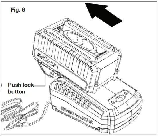SNOWJOE 24V SS10 XR Cordless Snow Shovel 24V MAX 5 0 Ah 10 INCH - figure 7
