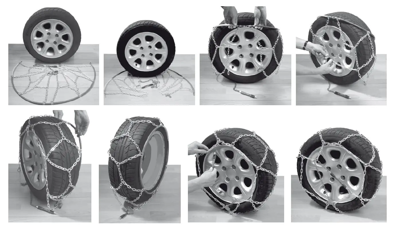 HAMRON 619-477 Snow Tire Chains fig1