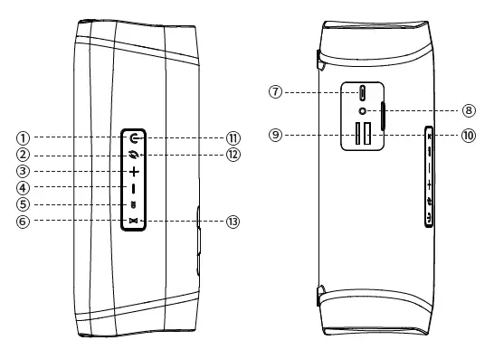 Shenzhen Zhiqi Technology Men Mart II Wireless Bluetooth Speaker fig 1
