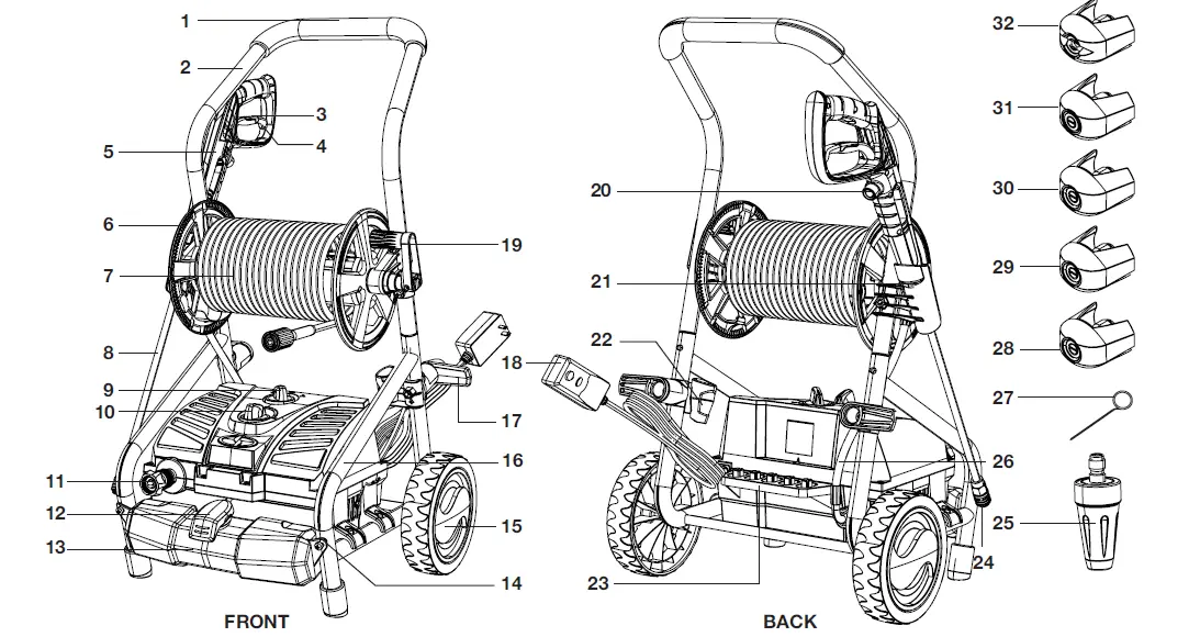 SUNJOE MJ506E-RM 16 Inch Electric Lawn Mower 2