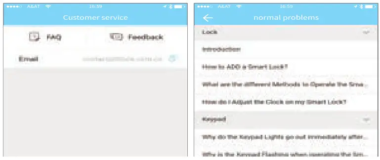 Lifyfun B05 Bluetooth Fingerprint Password Lock- Customer service
