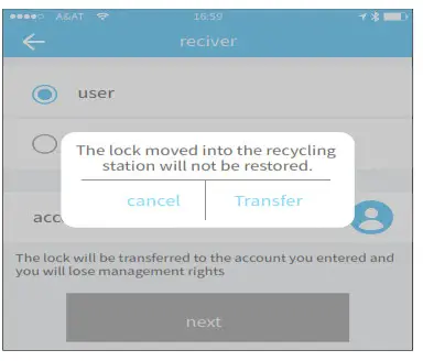 Lifyfun B05 Bluetooth Fingerprint Password Lock- Lock recycling