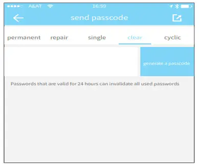 Lifyfun B05 Bluetooth Fingerprint Password Lock- clear code
