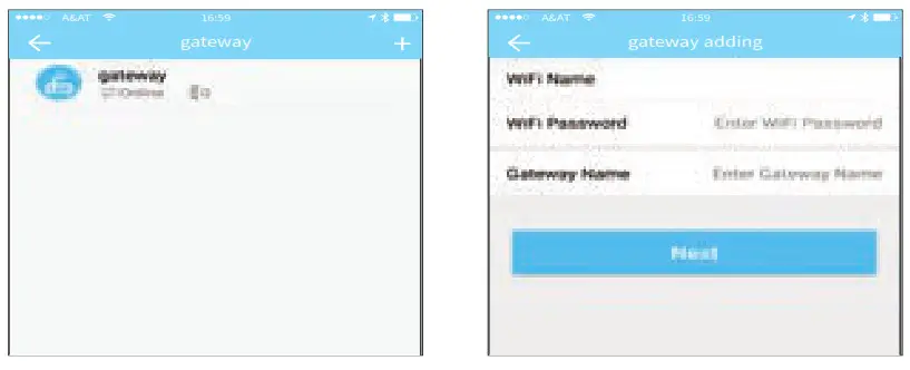 Lifyfun B05 Bluetooth Fingerprint Password Lock- gateway adding