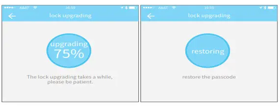 Lifyfun B05 Bluetooth Fingerprint Password Lock- lock upgrading