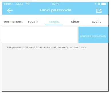 Lifyfun B05 Bluetooth Fingerprint Password Lock- one-time