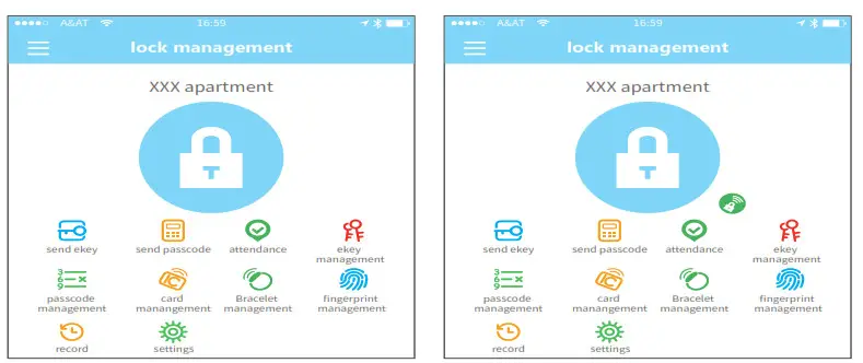 Lifyfun B05 Bluetooth Fingerprint Password Lock- unlock by App