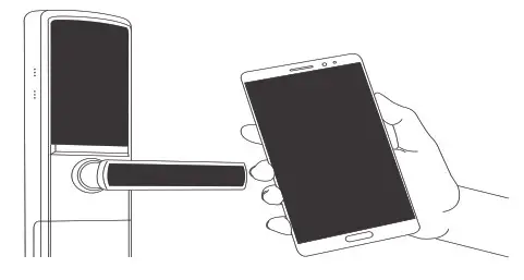 Lifyfun B05 Bluetooth Fingerprint Password Lock- unlock via