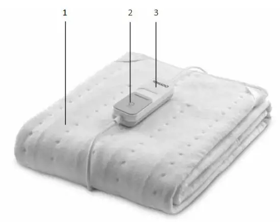 TOMADO TEB1500W Electric Underblanket - Underblanket