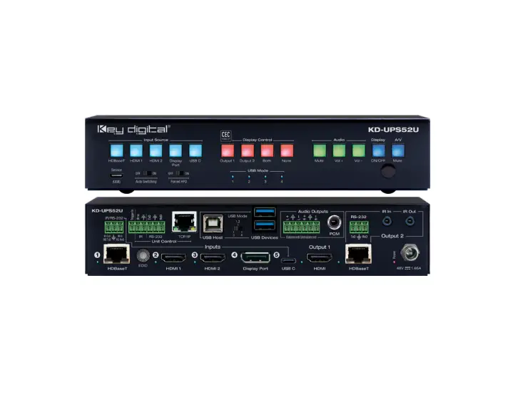 Key Digital Universal Presentation Switcher With 5 Inputs User Guide Key Digital Universal Presentation Switcher With 5 Inputs User Guide