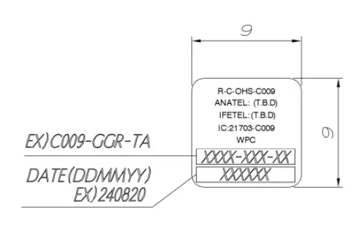 Ohsung Electronics C009 RF Remote Control Unit 2