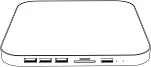 AGPTEK MC25 USB-C HUB