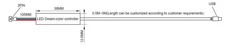 Raffel-Systems-FTRHCLRF02-17-Key-Magic-Light-Strip-Belt-FIG-1