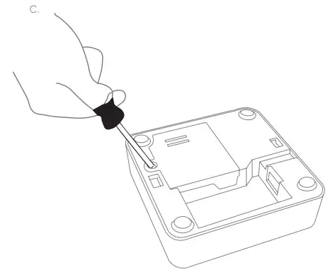 DEVELCO MGW211 Squid.link 2B Extremely Flexible loT Hub - screwdriver