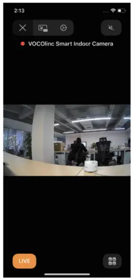 VOCOlinc VC1 Smart Indoor Camera - configuring accessory 1