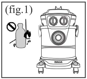 INALSA WD21 Vacuum Cleaner - Attention before use the products 1