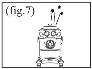 INALSA WD21 Vacuum Cleaner - Attention before use the products 7