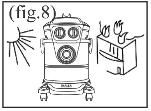 INALSA WD21 Vacuum Cleaner - Attention before use the products 7