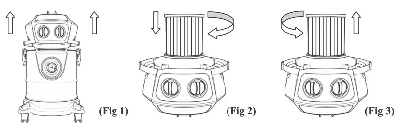 INALSA WD21 Vacuum Cleaner - How to User 1