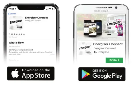 Energizer Smart Wifi Indoor Connect the device