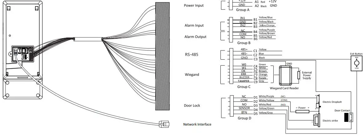 HIKVISION DS K1T671 Series Face Recognition Terminal-fig4