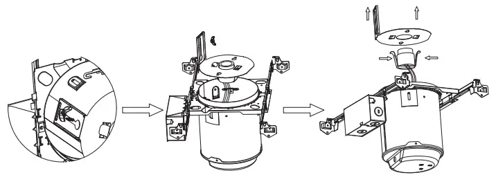 Installation Using Shallow Housings Figure 2