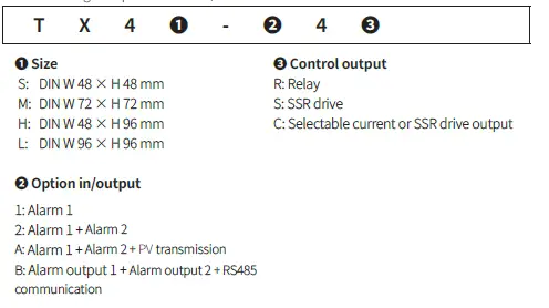 Autonics -TX4S -TX -Series- LCD -PID -temperature -Controllers -11
