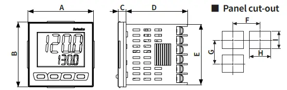 Autonics -TX4S -TX -Series- LCD -PID -temperature -Controllers -3
