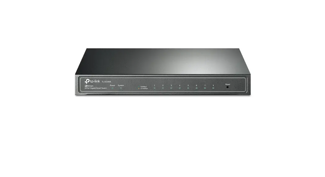 Tp-link Tl-sg2008 Jetstream 8-port Gigabit Smart Switch Installation Guide Tp-link Tl-sg2008 Jetstream 8-port Gigabit Smart Switch Installation Guide