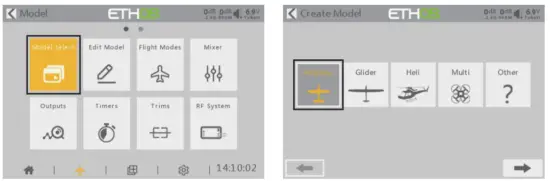 FrSky TANDEM X18 Dua Band Telemetry Radio - Operating System
